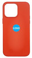Чехол для iPhone 14 Pro Max Silicon Case цвет 5 (красный) с закрытым низом от интернет магазина z-market.by