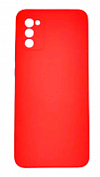 Чехол для Samsung A02S, A025F, A03S, A037F Silicon Mild с закрытой камерой, красный от интернет магазина z-market.by