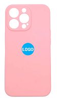 Чехол для iPhone 13 Pro Silicon Case цвет 36 (розовый) с закрытой камерой и низом от интернет магазина z-market.by