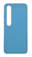 Чехол для Xiaomi Mi 10, Mi 10 Pro Silicon Case синий от интернет магазина z-market.by