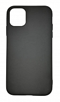 Чехол для iPhone 11 силиконовый черный, TPU Matte case от интернет магазина z-market.by