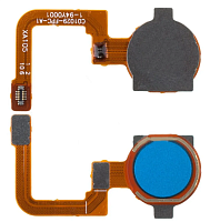 Шлейф для Realme C3 (RMX2020) сканер отпечатка пальцев Синий. от интернет магазина z-market.by
