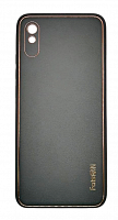 Чехол для Xiaomi Redmi 9A экокожа, матовая, чёрный от интернет магазина z-market.by