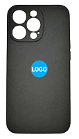 Чехол для iPhone 13 Pro Silicon Case цвет 7 (черный) с закрытой камерой и низом от интернет магазина z-market.by