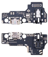Шлейф для Realme C30s (RMX3690) плата на системный разъем/разъем гарнитуры/микрофон. от интернет магазина z-market.by