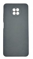 Чехол для Xiaomi Redmi Note 9T, Silicon Mild с закрытой камерой, чёрный  от интернет магазина z-market.by