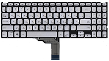 Клавиатура Asus X509, X512, F512, Vivobook F509U серебристая с подсветкой от интернет магазина z-market.by