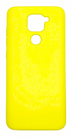 Чехол для Xiaomi Redmi Note 9, Redmi 10X 4G силиконовый желтый, TPU Matte case от интернет магазина z-market.by