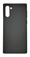 Чехол для Samsung Galaxy Note 10, N970 силиконовый черный, TPU Matte case от интернет магазина z-market.by