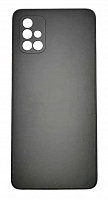 Чехол для Samsung A71, A715, Silicon Mild с закрытой камерой, черный от интернет магазина z-market.by