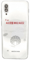 Чехол для Samsung A02, A022, M02 силиконовый прозрачный с закрыми камерой и разъемом от интернет магазина z-market.by