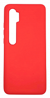 Чехол для Xiaomi Mi Note 10, Mi Note 10 Pro (2020) силиконовый красный, TPU Matte case от интернет магазина z-market.by