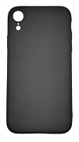 Чехол для iPhone XR силиконовый черный, TPU Matte case от интернет магазина z-market.by