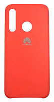 Чехол для Huawei Honor 20 Lite, P Smart S, Enjoy 10S Silicon case, красный от интернет магазина z-market.by