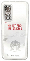 Чехол для Xiaomi Mi 10T, Mi 10T Pro силиконовый,прозрачный с закрытой камерой и разъем. от интернет магазина z-market.by