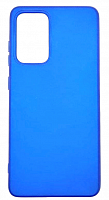 Чехол для Samsung A52, A525, A52S Silicon Case синий от интернет магазина z-market.by