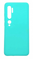 Чехол для Xiaomi Mi Note 10, Mi Note 10 Pro (2020) силиконовый бирюзовый, TPU Matte case от интернет магазина z-market.by