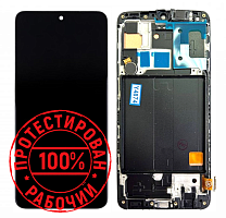 Модуль для Samsung A405, A405F (A40), In-Cell, (дисплей с тачскрином в раме), черный от интернет магазина z-market.by