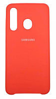 Чехол для Samsung A60, A605F, M40, M405F Silicon Case красный от интернет магазина z-market.by
