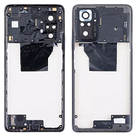 Средняя часть для Xiaomi Redmi Note 10 Pro 4G (M2101K6G) Черный. от интернет магазина z-market.by