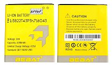 Li3822T43P3H716043 аккумуляторная батарея Bebat для ZTE Blade L7 от интернет магазина z-market.by