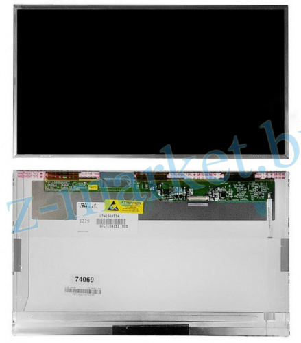 Матрица 15.6" обычная 1366x768 40 pin LED A+, замена LP156WH4(TL) LTN156AT32 в Гомеле, Минске, Могилеве, Витебске. фото 3