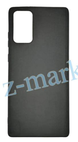 Чехол для Samsung Galaxy Note 20, N980 силиконовый черный, TPU Matte case в Гомеле, Минске, Могилеве, Витебске.