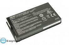 Аккумуляторная батарея для ноутбука Asus A8, F8, F50, F80 4800mAh A32-A8 черная Original  (под заказ из Москвы на 06.12.2022г.!!!) (АКБ) от интернет магазина z-market.by