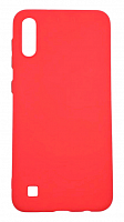 Чехол для Samsung A10, A105F, M10, M105F силиконовый красный, TPU Matte case  от интернет магазина z-market.by