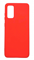 Чехол для Samsung S20, G980F, S11E, Silicon Case, красный от интернет магазина z-market.by