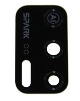 Стекло камеры для Tecno Spark 5 Air (KD6) Черный. от интернет магазина z-market.by