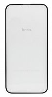 Защитное стекло для iPhone 13 Pro Max, HOCO Nano, 0.33 мм., глянцевое, весь экран, черное от интернет магазина z-market.by