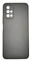 Чехол для Huawei Honor 30S, Nova 7SE Silicon Mild с закрытой камерой, черный от интернет магазина z-market.by