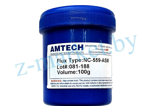Флюс-гель для пайки Amtech NC-559-ASM, 100 грамм (банка), Китай от магазина Цифра Маркет
