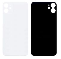 Задняя крышка для iPhone 11 (AAA класс, большой вырез камера, CE лого) белая от интернет магазина z-market.by