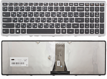 Клавиатура Lenovo Ideapad G505S G500s S510 Z510 Z505 с серой рамкой Черная от интернет магазина z-market.by