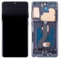 Модуль для Samsung G985, G985F (S20+), In-Cell, (дисплей с тачскрином в раме), черный от интернет магазина z-market.by