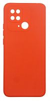 Чехол для Xiaomi Redmi 10C, Poco C40 Silicon Case красный от интернет магазина z-market.by