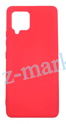 Чехол для Samsung A42, A426B силиконовый красный , TPU Matte case  в Гомеле, Минске, Могилеве, Витебске.