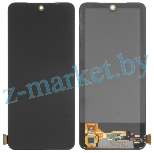 Модуль для Xiaomi Redmi Note 10, 10S (M2101K7AG) OLED (дисплей с тачскрином), черный в Гомеле, Минске, Могилеве, Витебске. фото 2