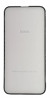 Защитное стекло для iPhone 13, 13 Pro, HOCO Nano, A12, 0.33 мм, глянцевое, весь экран, черное от интернет магазина z-market.by