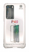 Чехол для Huawei P40 силиконовый прозрачный, противоударный от интернет магазина z-market.by