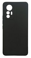 Чехол для Xiaomi 12 Lite, Silicon Case черный от интернет магазина z-market.by