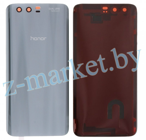 Задняя крышка для Huawei Honor 9/9 Premium (STF-L09/STF-AL10) Серый. в Гомеле, Минске, Могилеве, Витебске.
