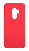Чехол для Samsung S9+, G965F силиконовый красный , TPU Matte case  от интернет магазина z-market.by