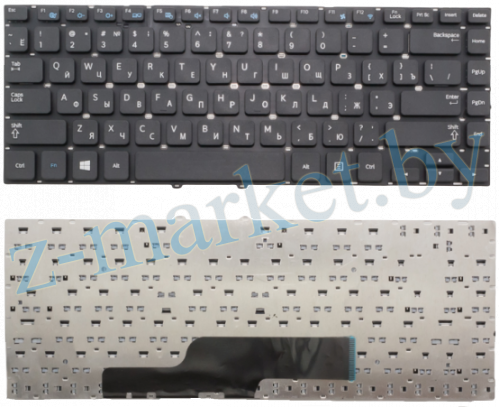 Клавиатура Samsung 355V4C-S01 NP355V4C BA75-04105 Черная в Гомеле, Минске, Могилеве, Витебске.