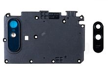 Стекло камеры для Xiaomi Redmi 9A (M2006C3LG) в сборе с рамкой Черный. от интернет магазина z-market.by
