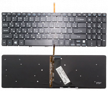 Клавиатура Acer V5-571 без рамки с подсветкой черная от интернет магазина z-market.by