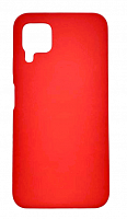 Чехол для Huawei P40 Lite, Nova 7i, Nova 6 SE Silicon Case красный от интернет магазина z-market.by