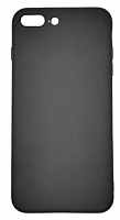 Чехол для iPhone 7 Plus, 8 Plus силиконовый черный, TPU Matte case от интернет магазина z-market.by
